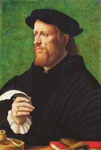 Portrét muže, 1575 (olej na dřevě)